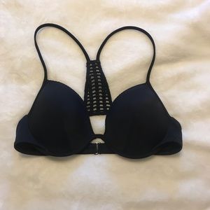 Black Victoria’s Secret swim top